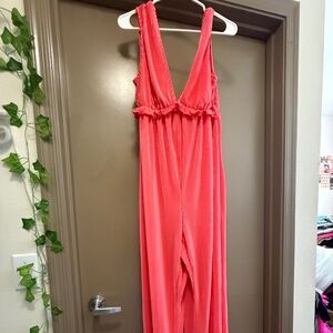 Coral Jumpsuit
